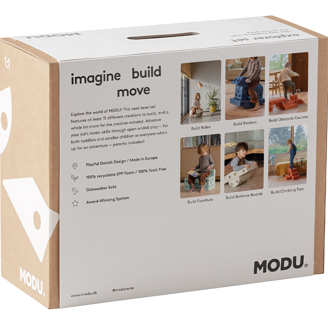 modu bouwset explorer - deep blue - 20st | M-SET-EXP-DB-SB | 6