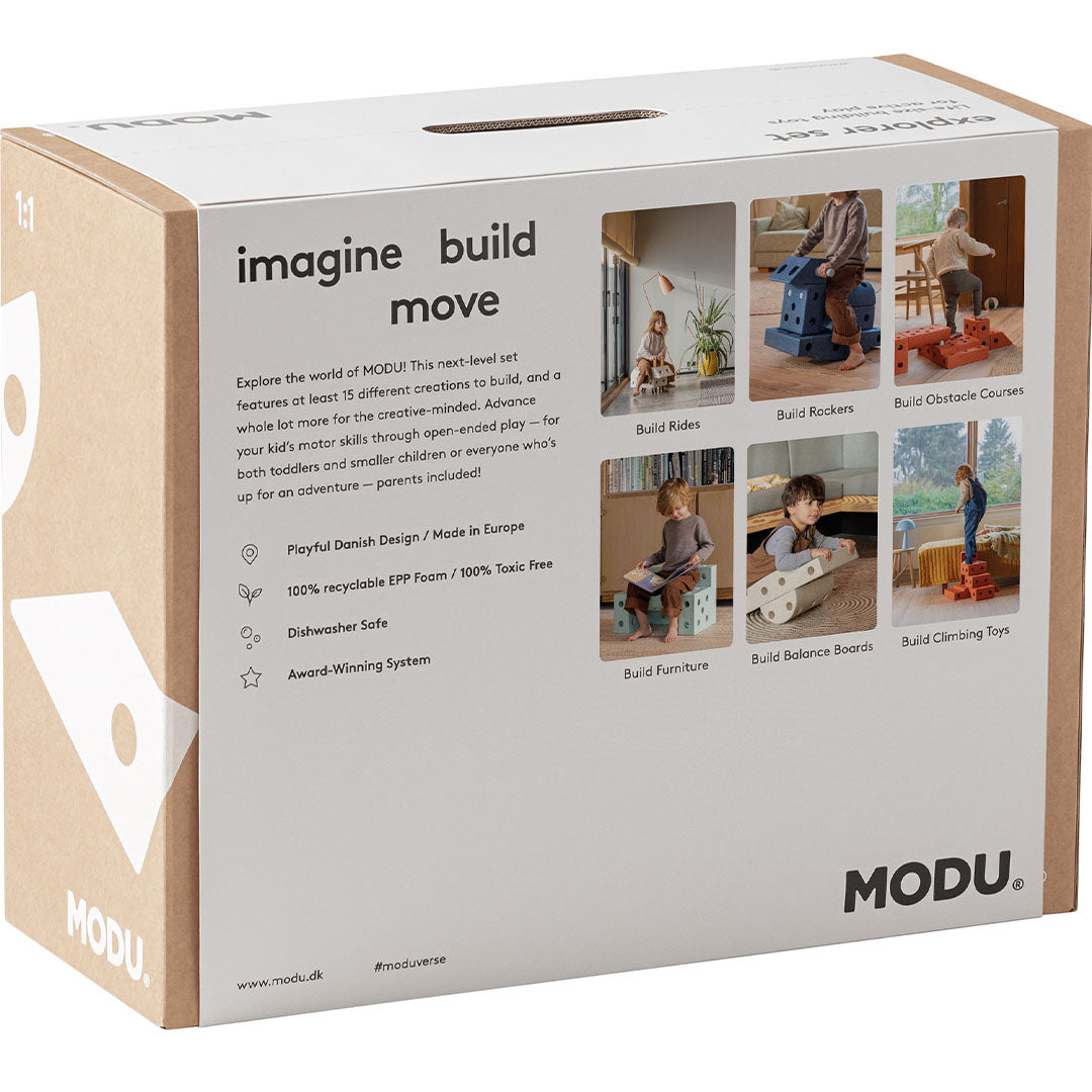 modu bouwset explorer - sand grey - 20st | M-SET-EXP-SG-HY | 6