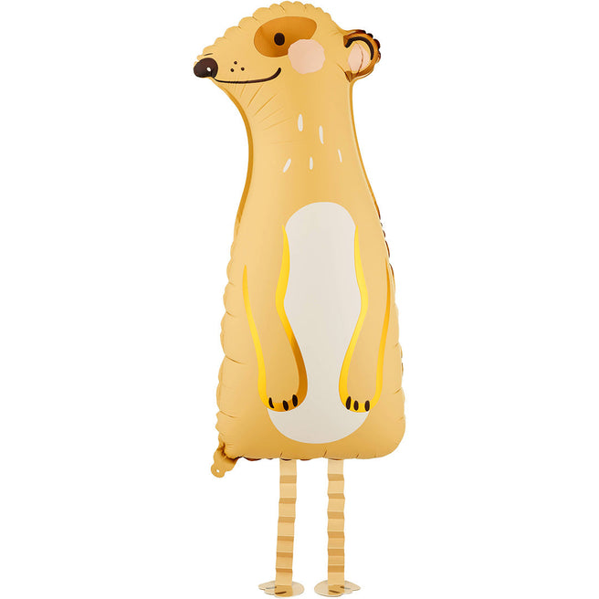 partydeco folieballon meerkat - 28x70 cm | FB406 | 1