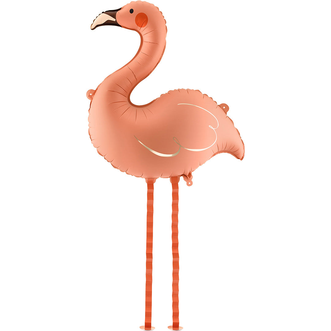 partydeco folieballon flamingo - 65x67 cm | FB421 | 1
