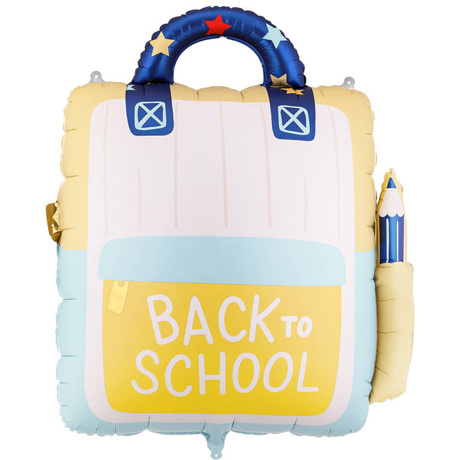 partydeco folieballon schoolrugzak - 68x82 cm | FB437 | 1