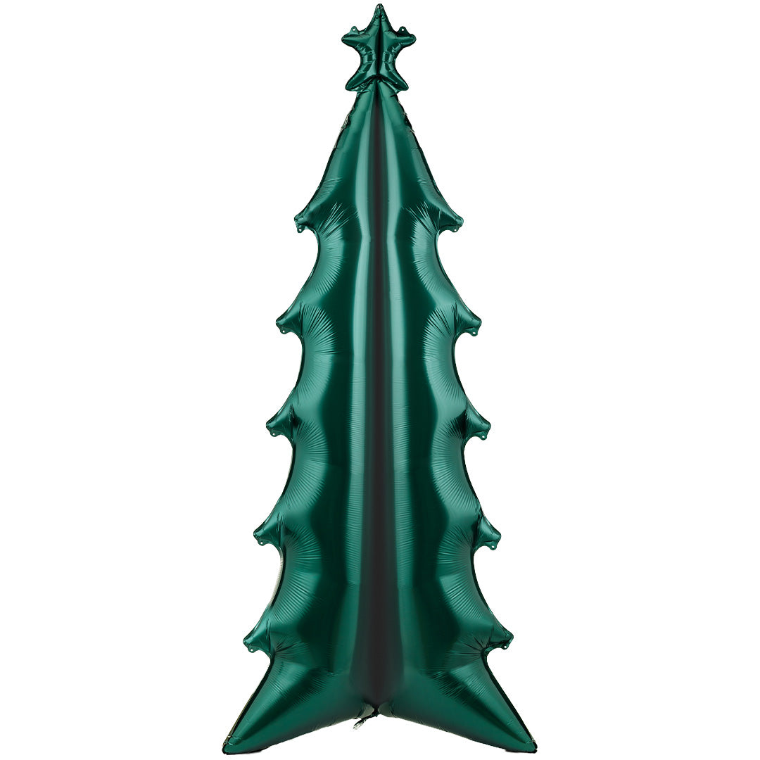 partydeco folieballon kerstboom XXL