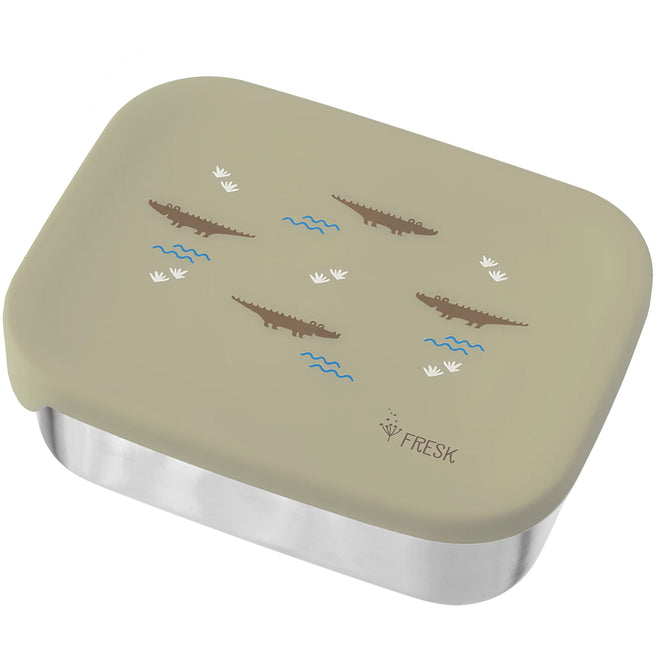 fresk rvs broodtrommel crocodile | FD600-30 | 