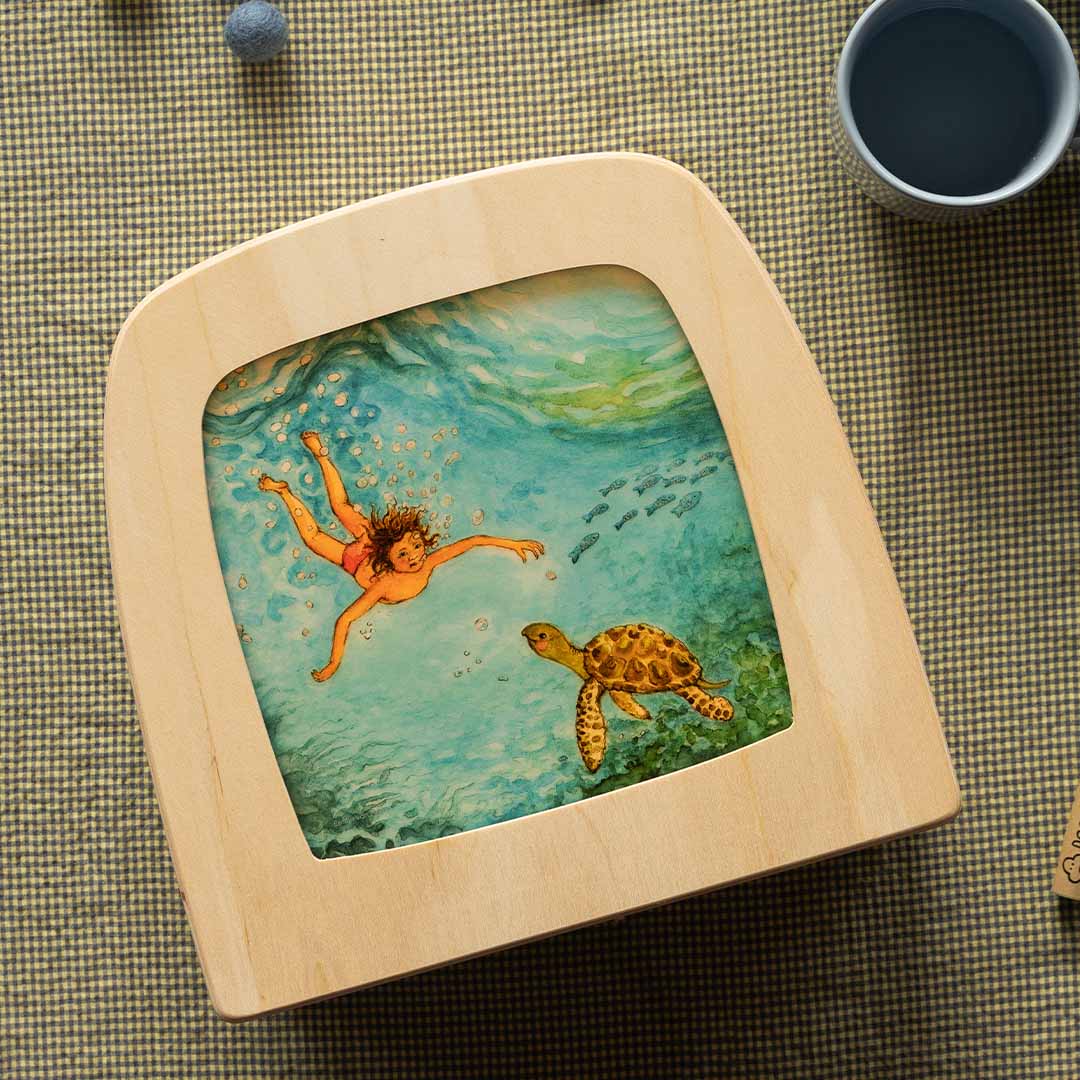 toverlux toverplaat voor toverlamp - schildpad | EM-SIL-TU | 1