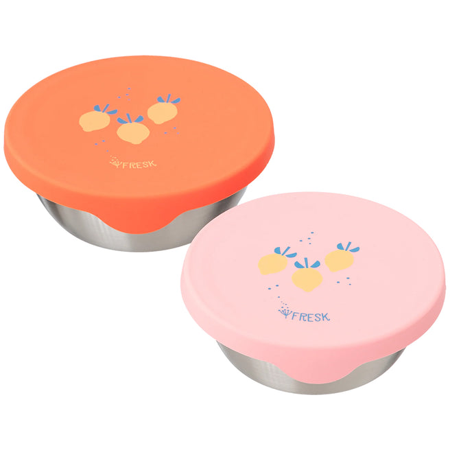 fresk rvs snackdoosje summer fruit - 2st | FD660-55 | 