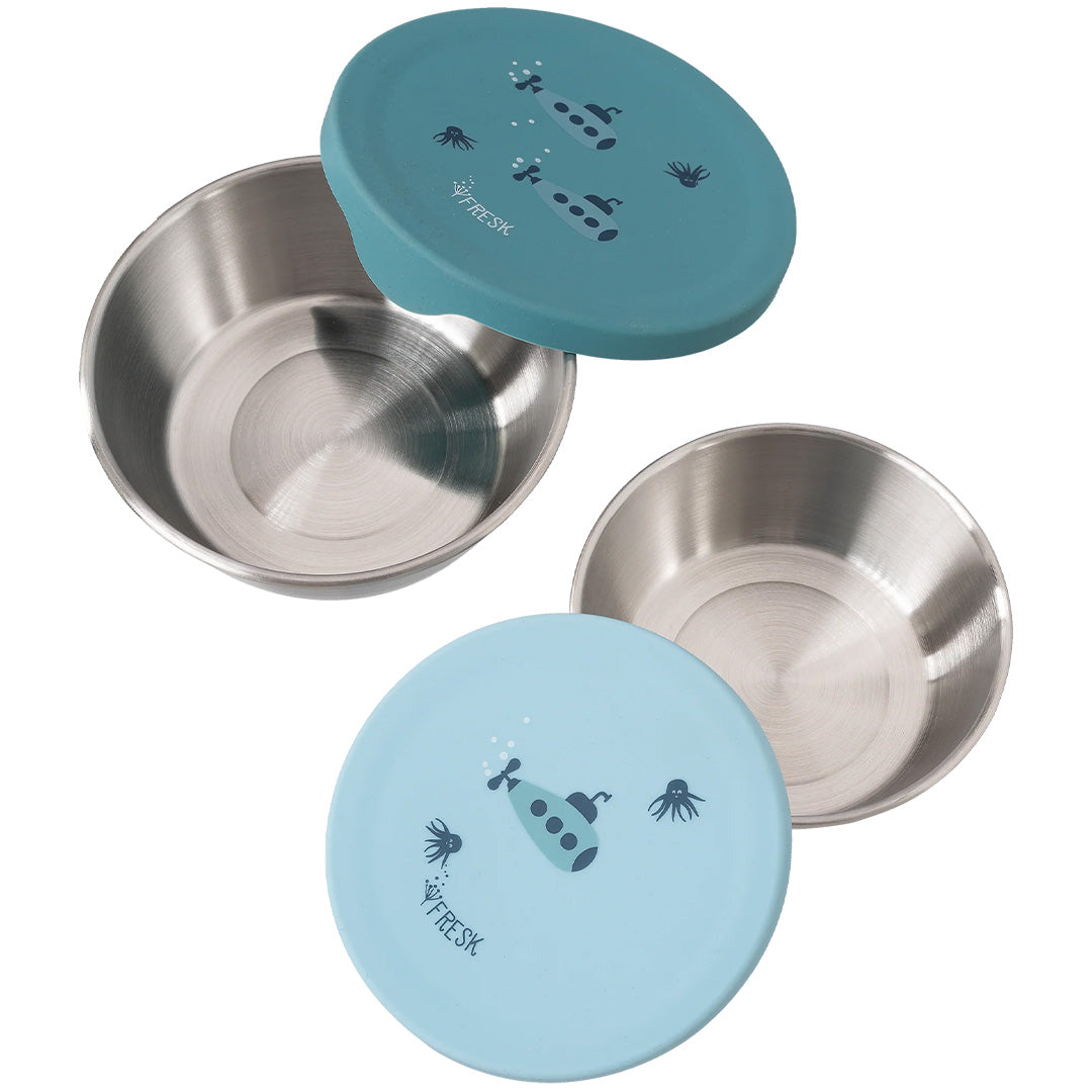 fresk rvs snackdoosje submarine - 2st | FD660-72- | 2