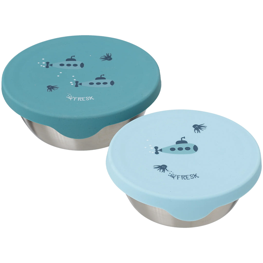 fresk rvs snackdoosje submarine - 2st | FD660-72- | 