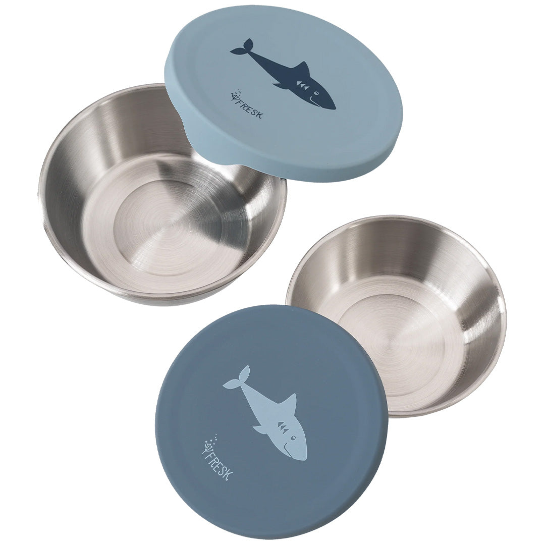 fresk rvs snackdoosje shark - 2st | FD660-88 | 4