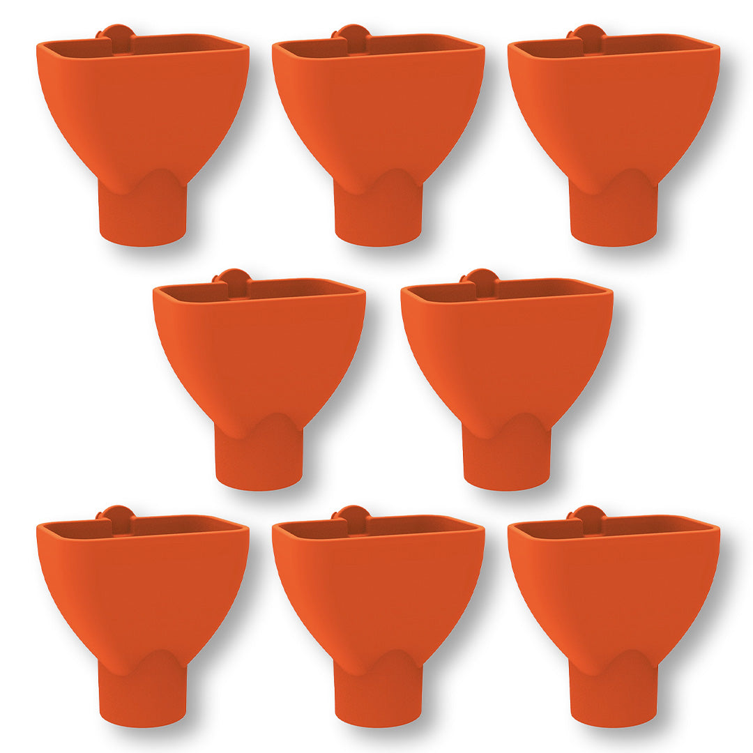 marblelous knikkerbaanelement funnels - 8st