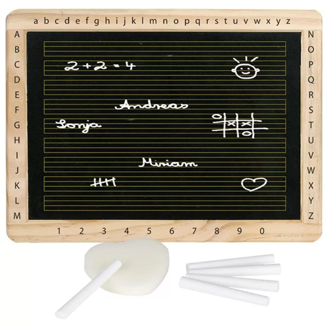 GK58950 | goki leren krijtbord letters & cijfers