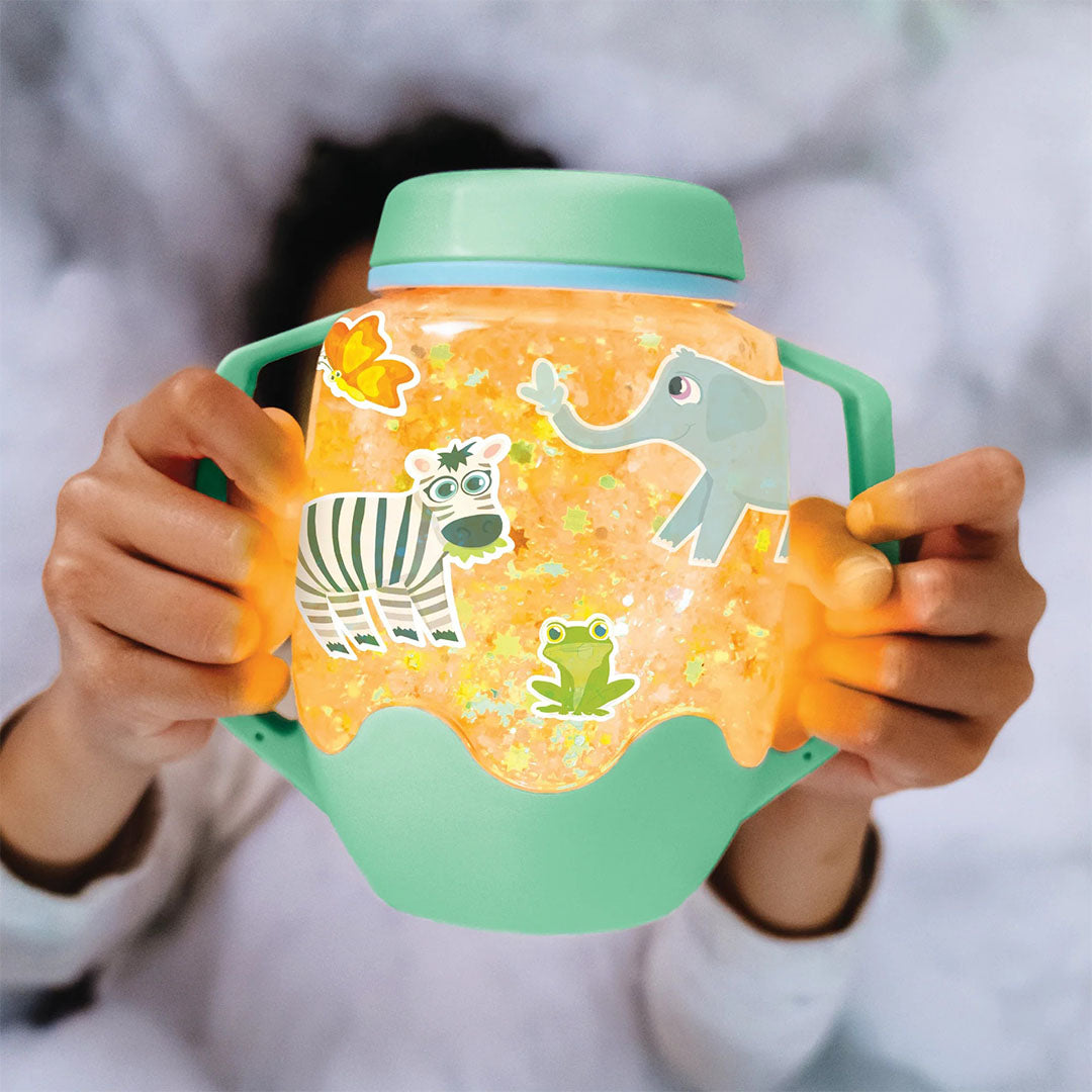 GPJARSETGREEN | glo pals diy speelbeker giftset - zoo | 3