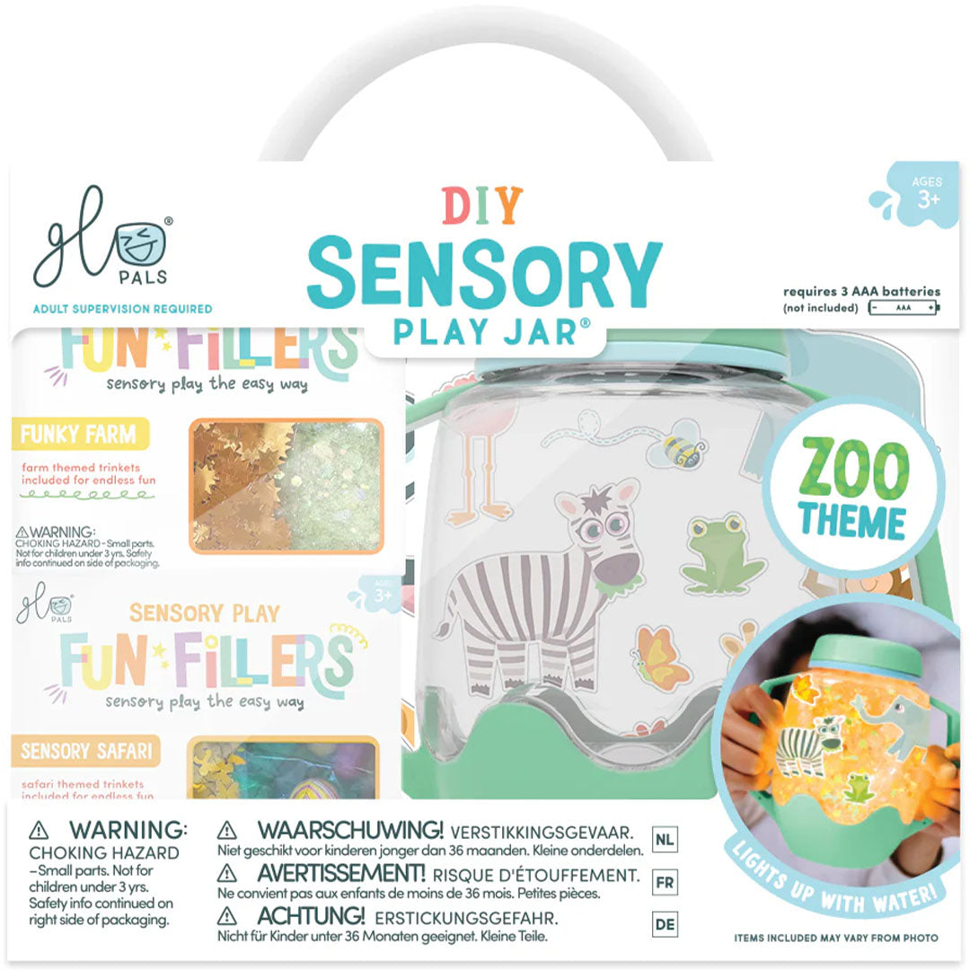 GPJARSETGREEN | glo pals diy speelbeker giftset - zoo | 1