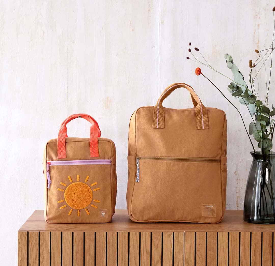 lässig kleuterrugzak small gots - caramel - 26 cm