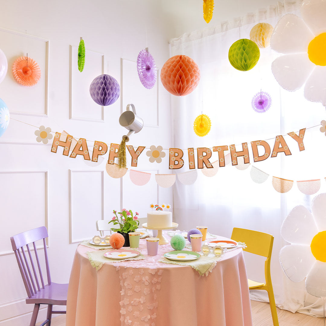 partydeco slinger happy birthday - mix - 200x14,5 cm | GRL114 | 2