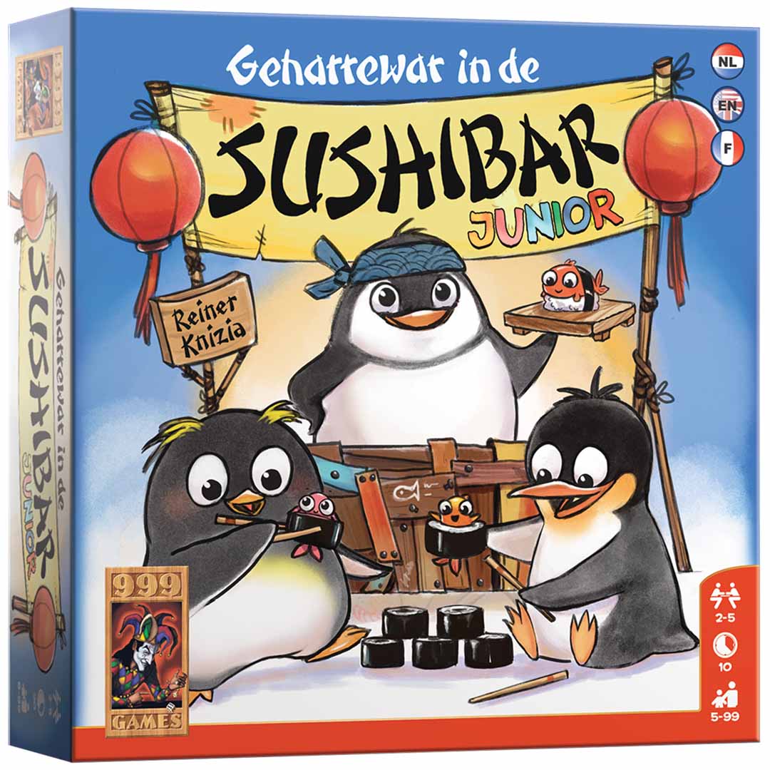 999 games geharrewar in de sushibar junior | 999-SUS02 | 0