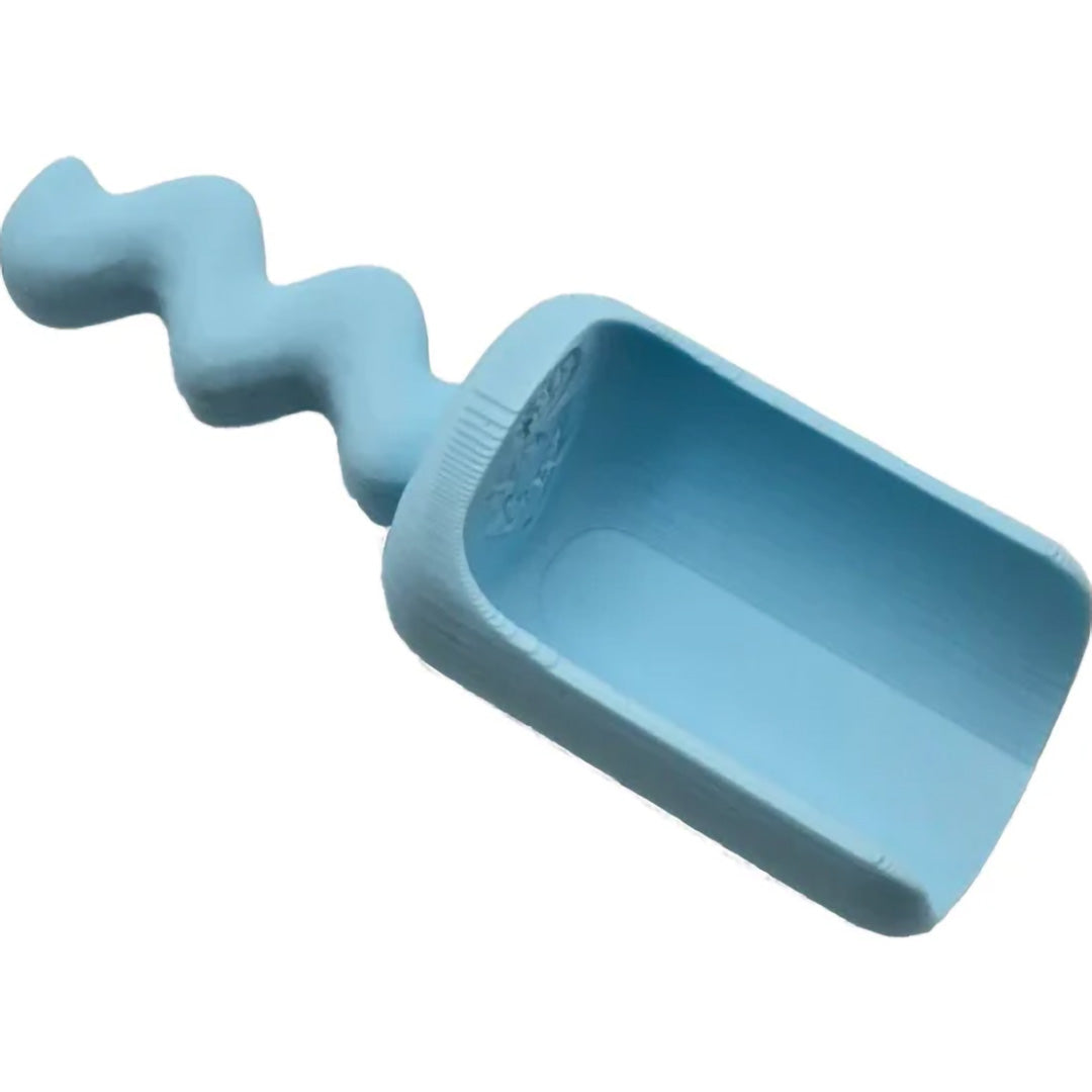 grennn schepje wave - pastel blauw - 9 cm