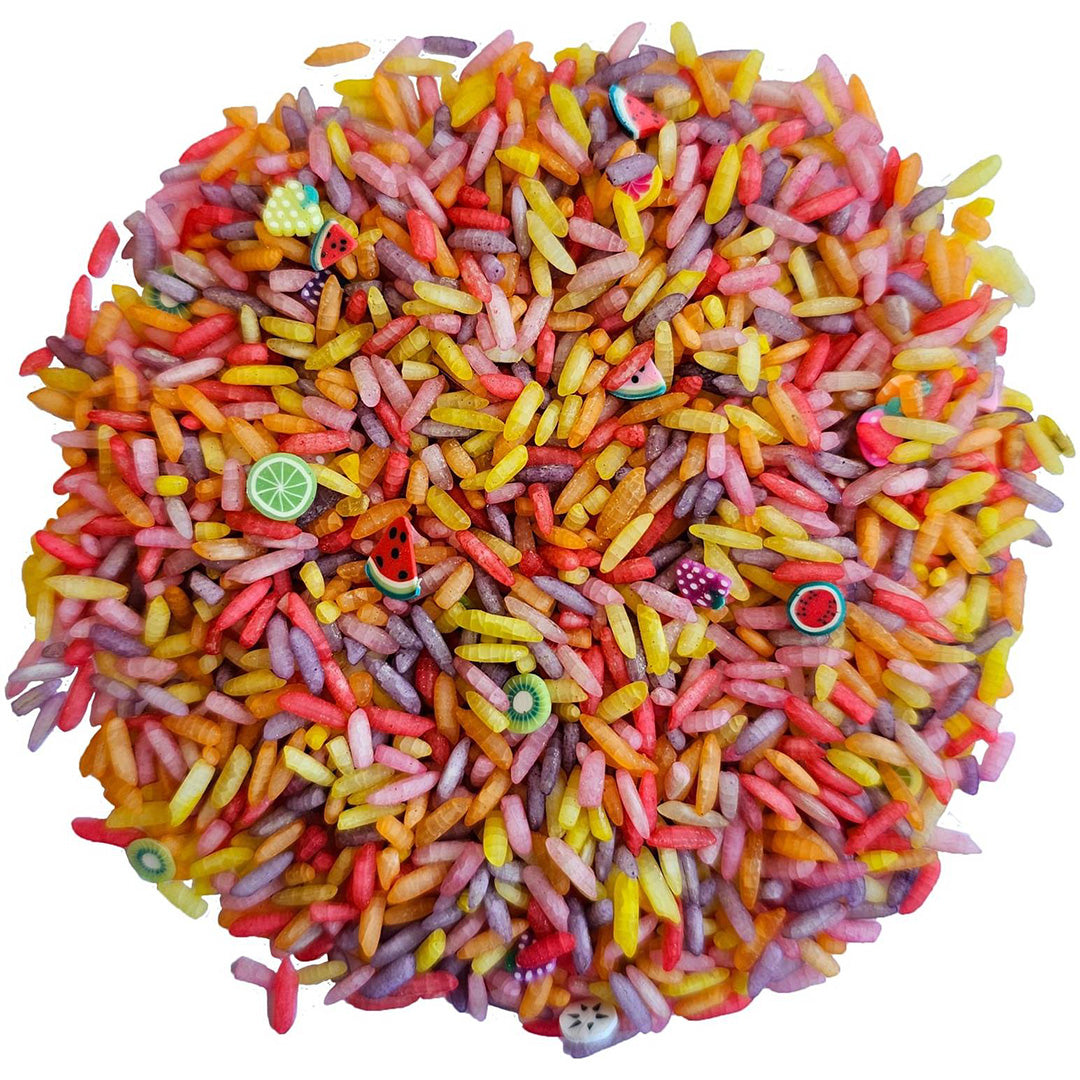 grennn speelrijst fruitmix - 300 gram | 4800437969705 | 1