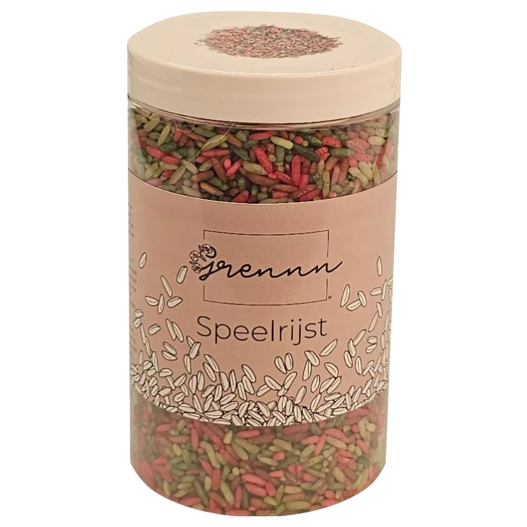 grennn speelrijst bosmix - 300 gram | 4800437969521 | 2
