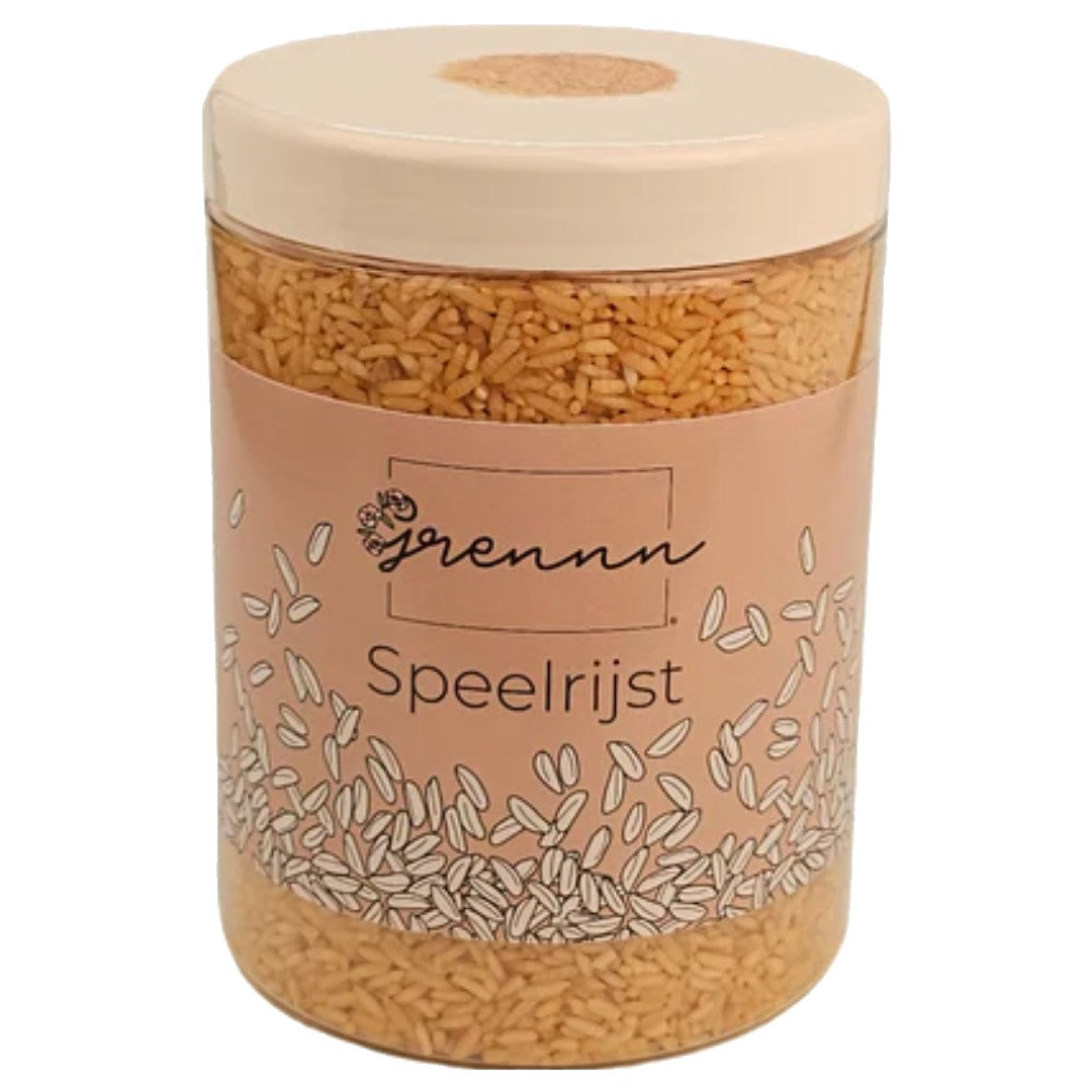 grennn speelrijst oker - 750 gram | 4800437969231 | 2