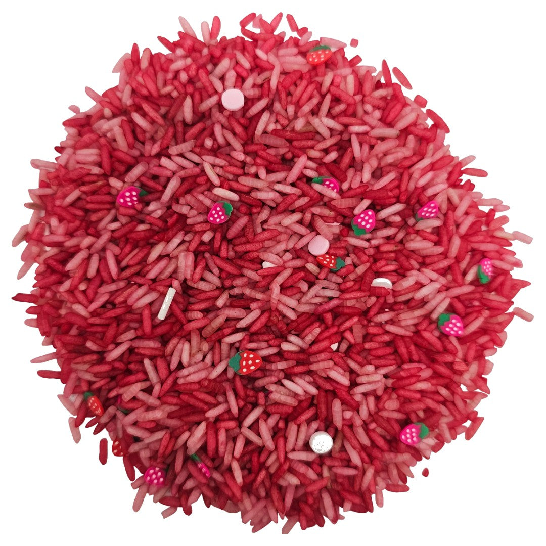 grennn speelrijst aardbeienmix - 300 gram | 4800437969941 |