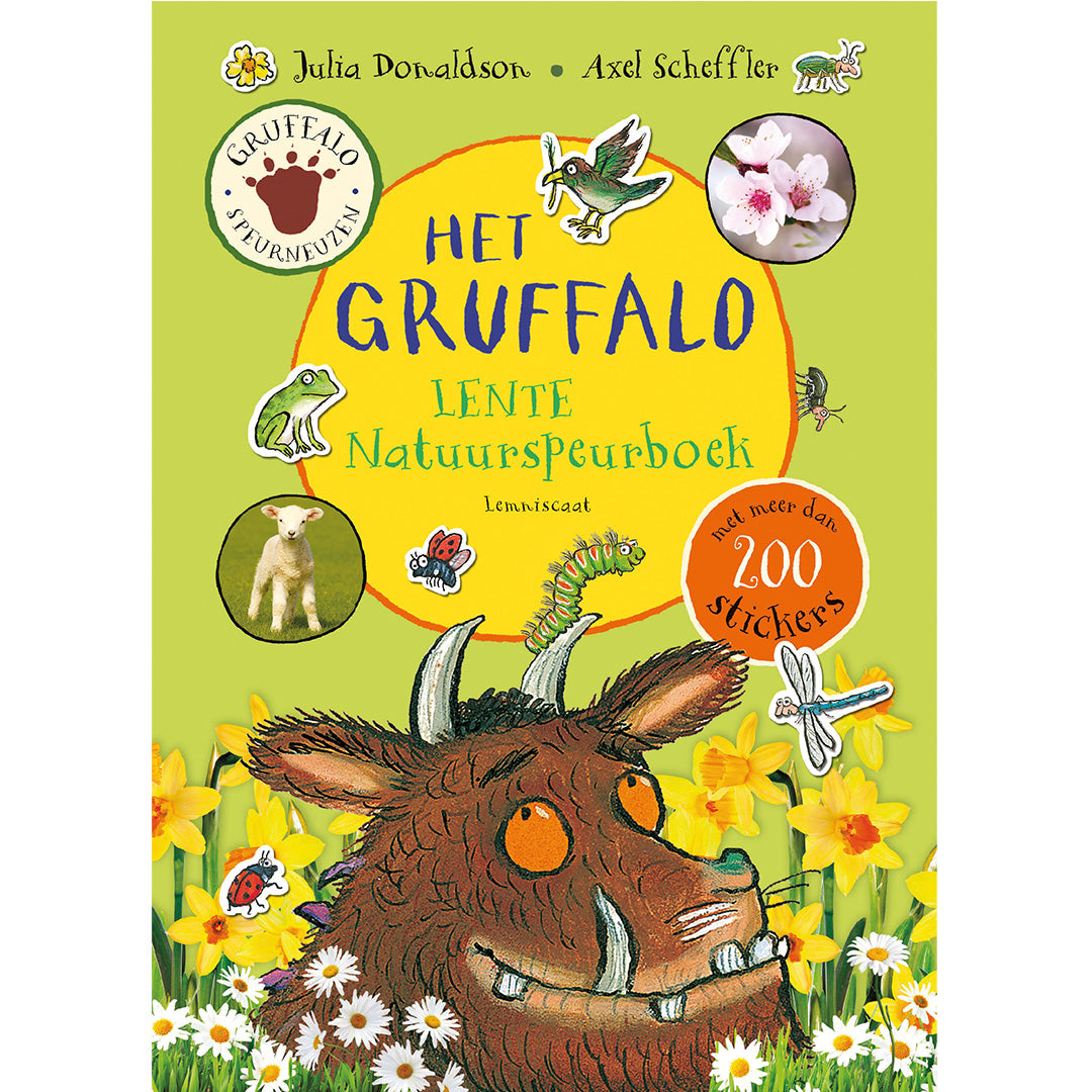 uitgeverij lemniscaat het gruffalo lente natuurspeurboek 