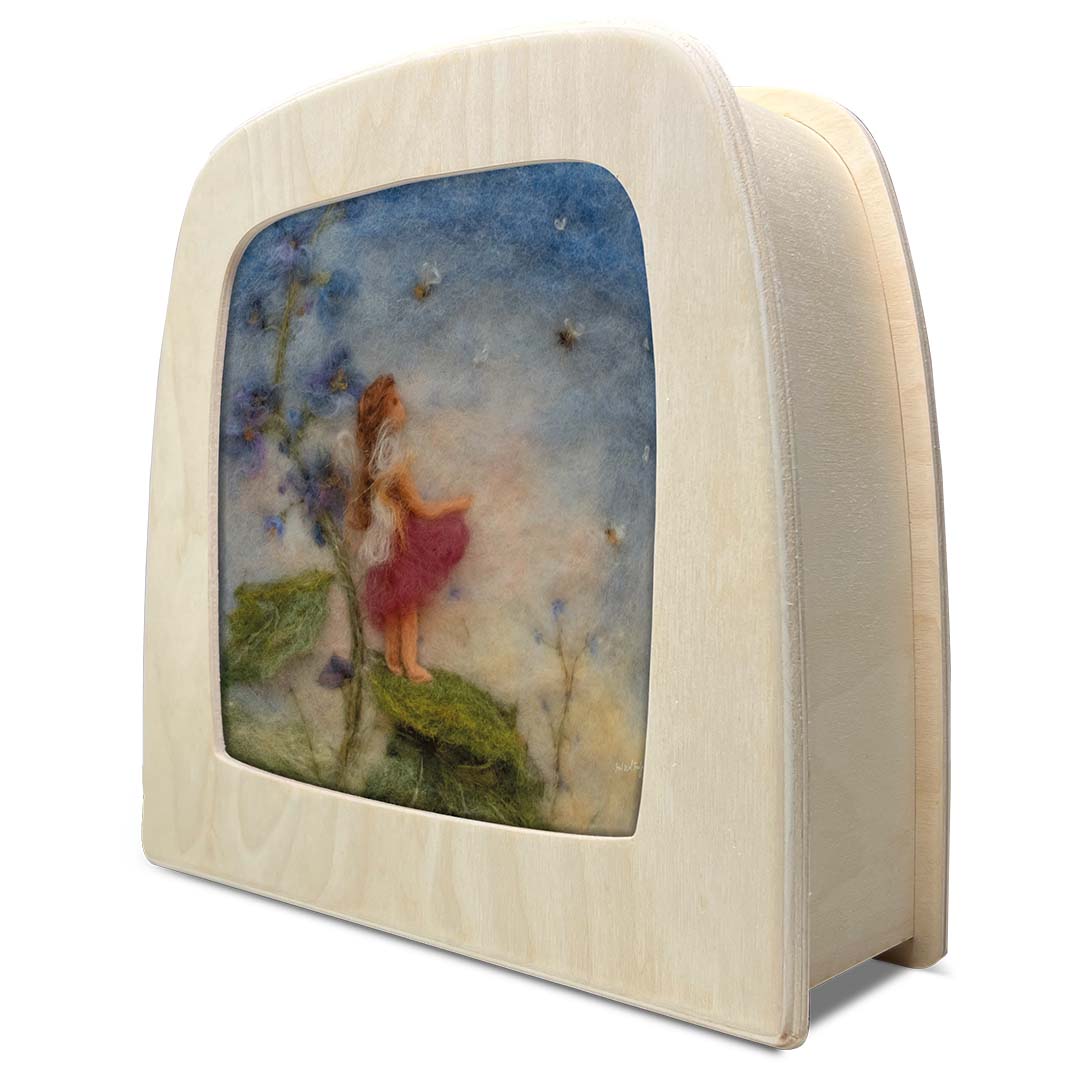 toverlux toverplaat voor toverlamp - kleine bijenhouder | HWF-SIL-BK | 2