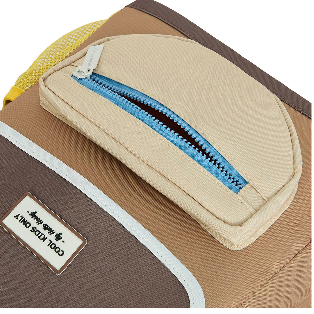hello hossy rugzak mini walnut - 31 cm