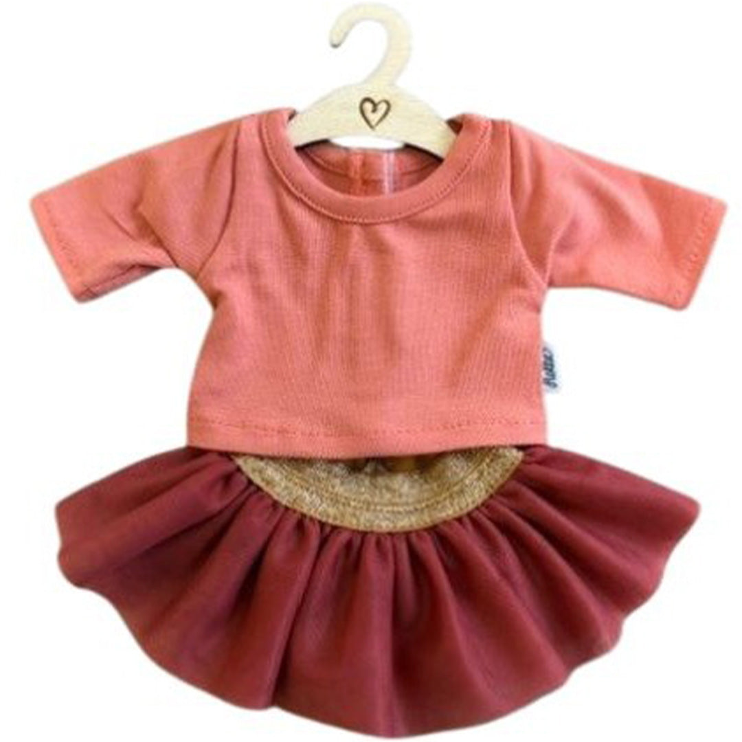 hollie poppenkleding tule rok en shirt - candy terra - 34 cm | HO3032 | 0