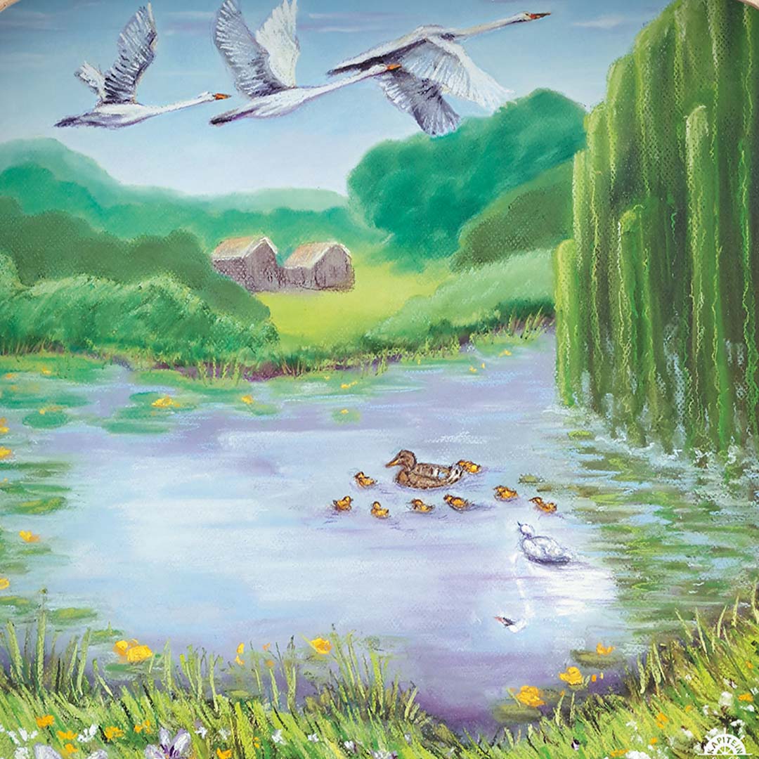 toverlux toverplaat voor toverlamp - het lelijke eendje | KK-SIL-UD | 4