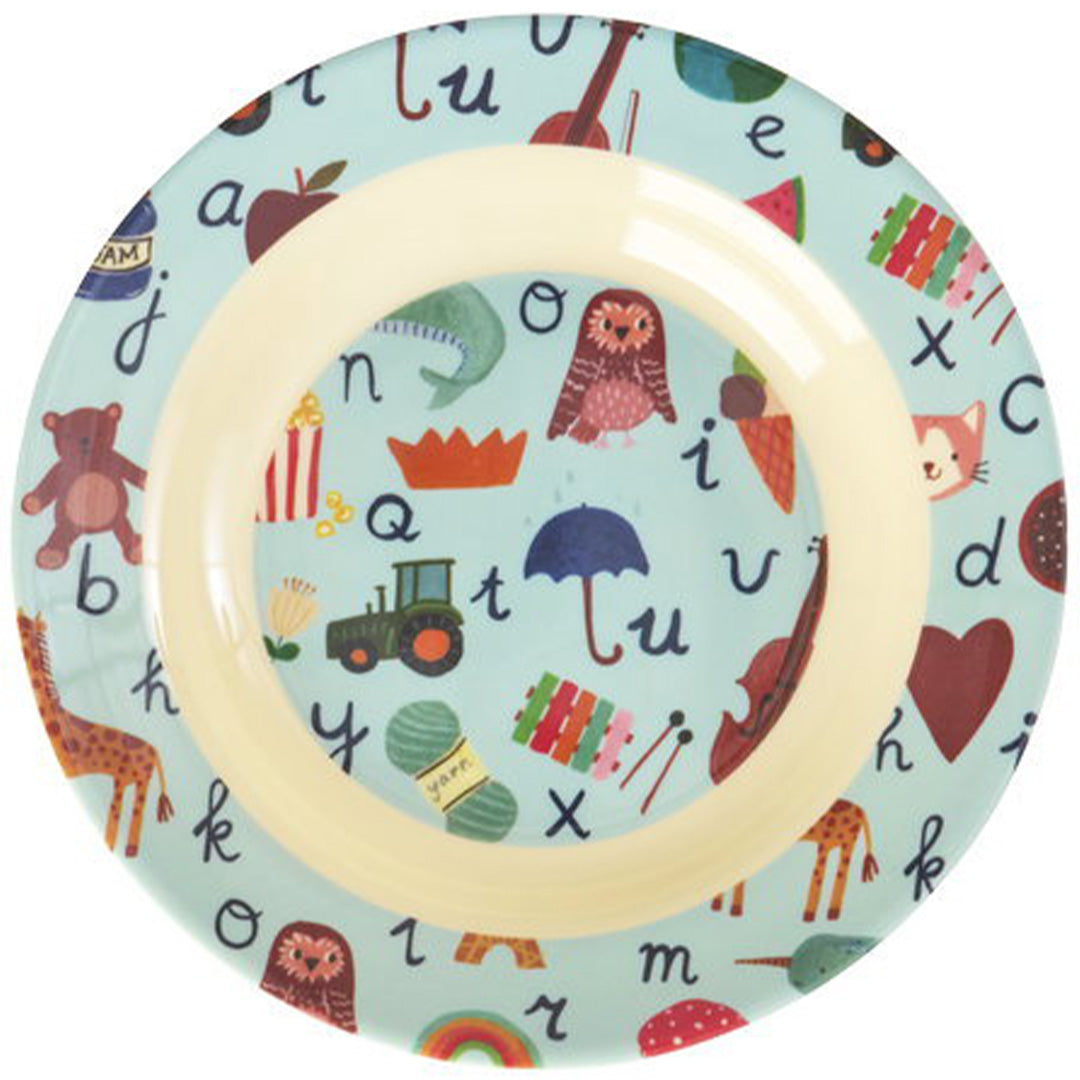 rice kinderbord abc - blue | KIBOW-ABC | 