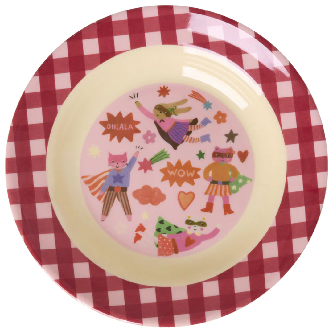 rice kinderkom hero - roze - 250ml | KIBOW-HEROI | 