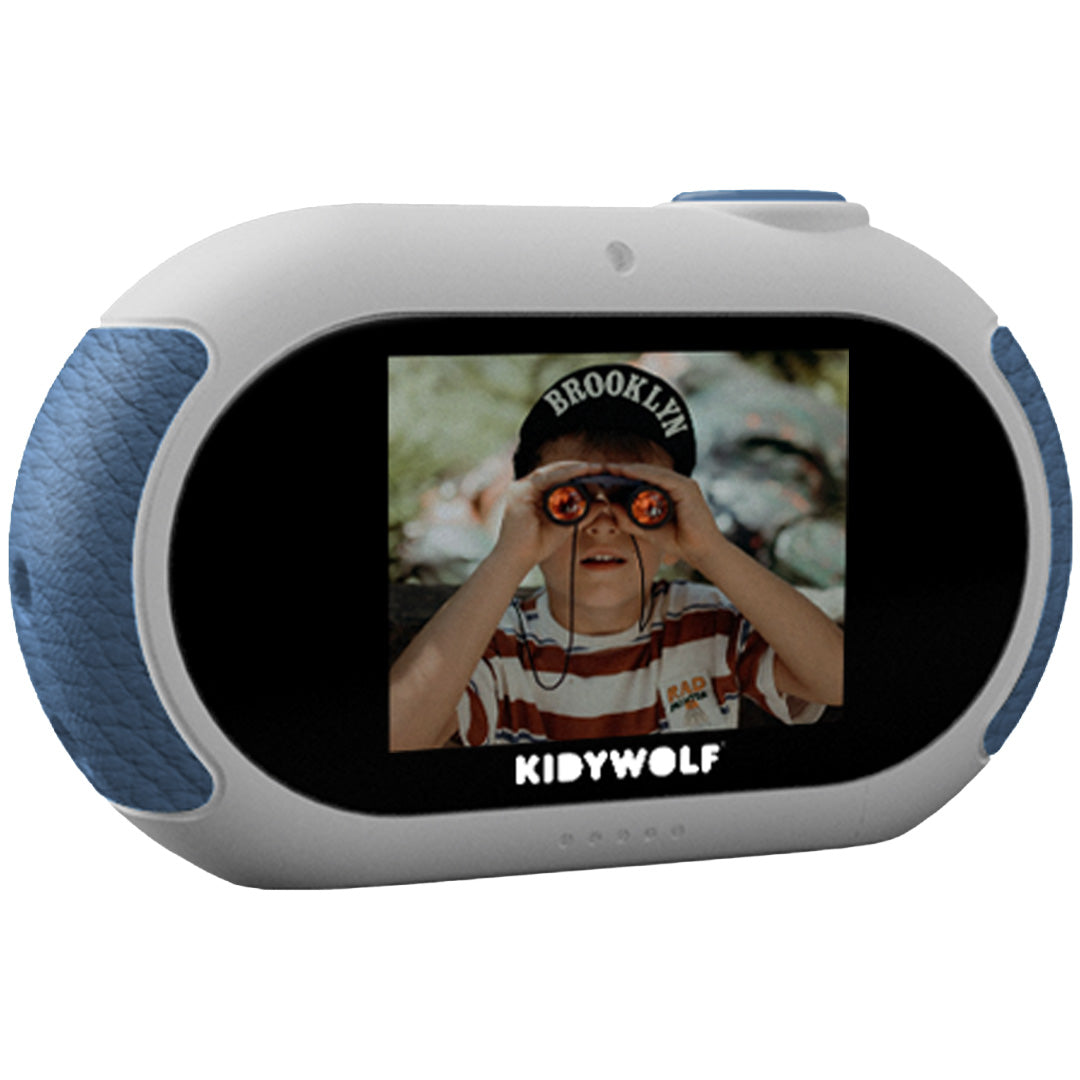 kidywolf kindercamera kidycam go - blauw