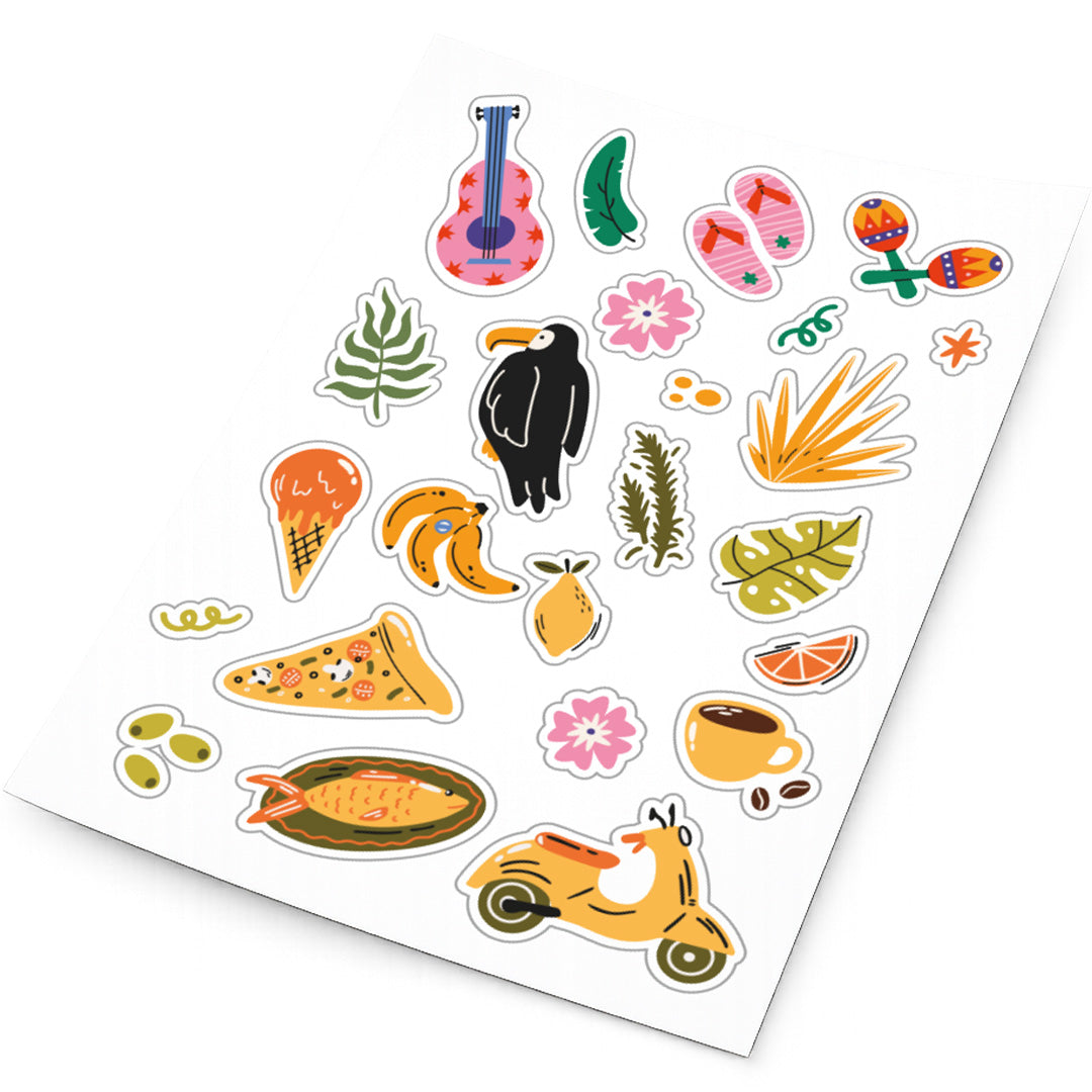 kidywolf tekenset kidydraw kit - glitter