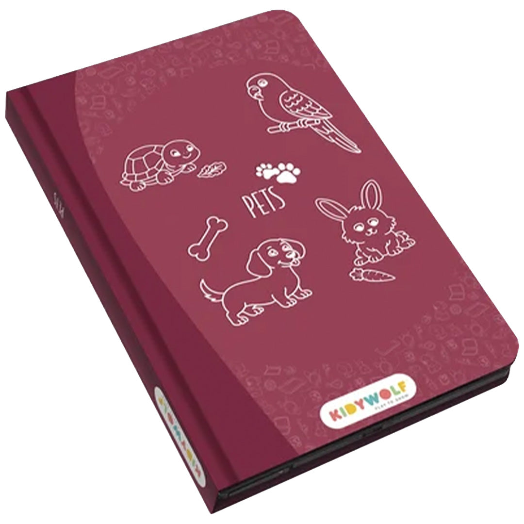kidywolf tekenbord kidydraw mini - huisdieren | KIDYDRAW-MINI-PET | 