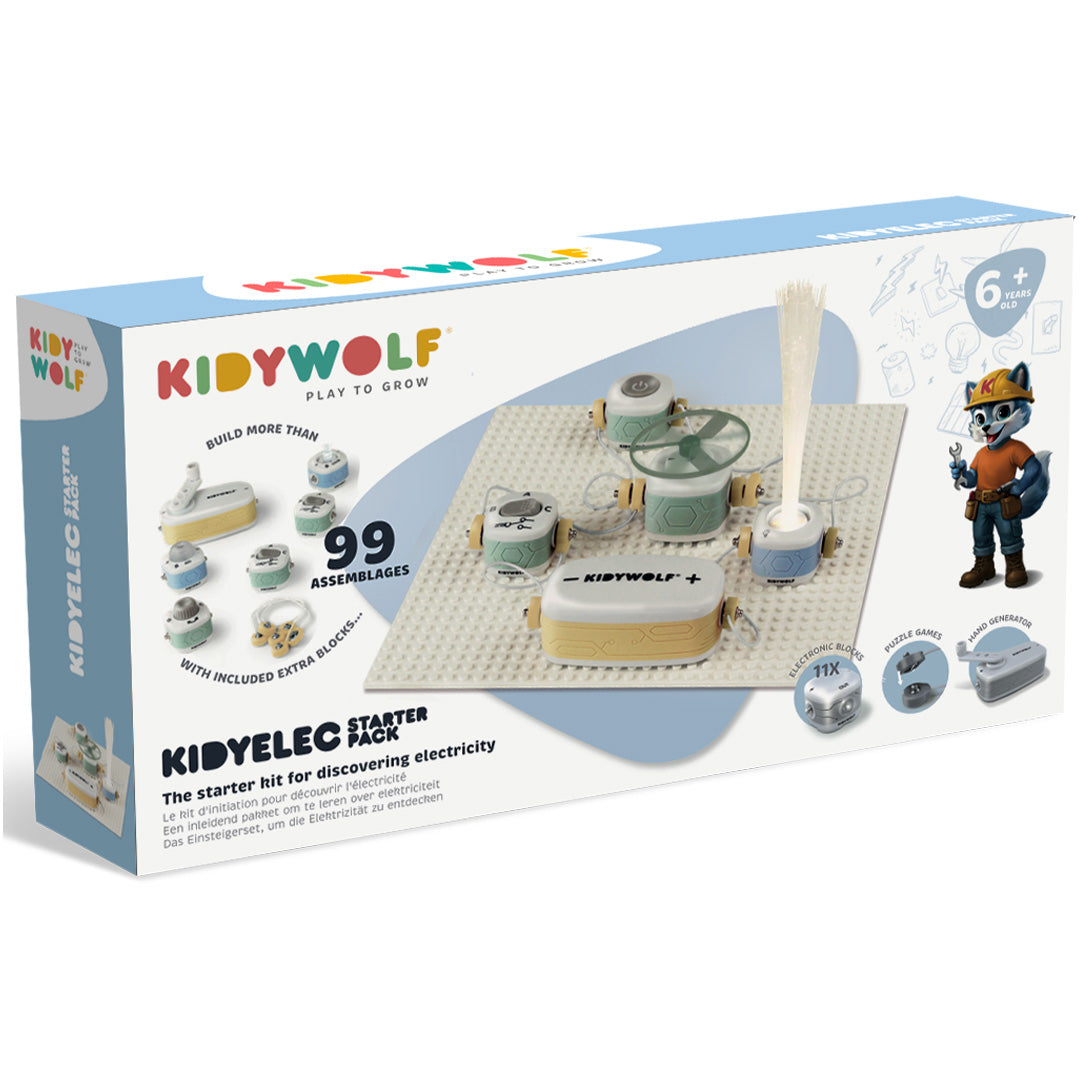 KIDYELEC-Starter | kidywolf my first electricity kit - starter | KIDYELEC-STARTER | 5