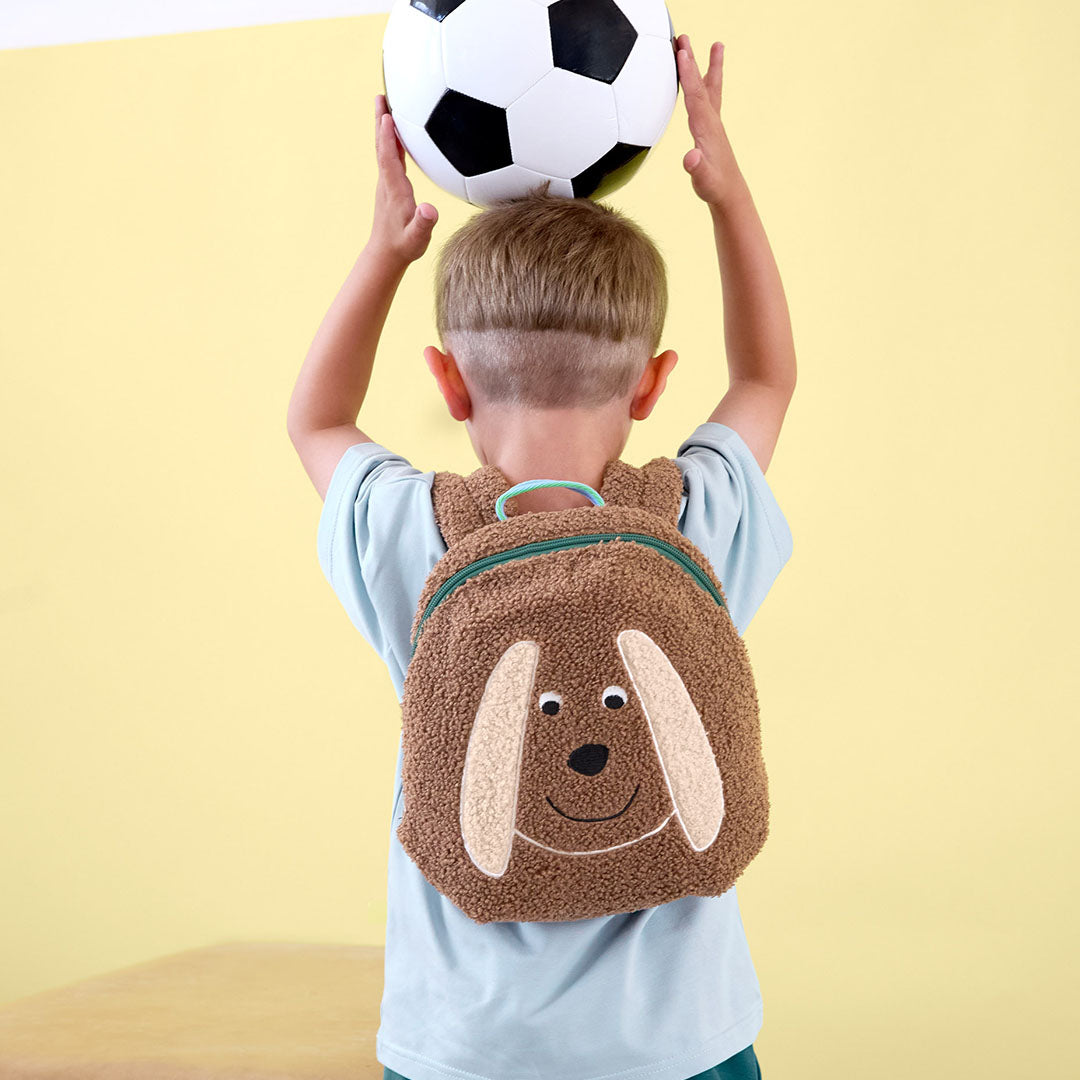 lässig peuterrugzak tiny team - dog - 25 cm