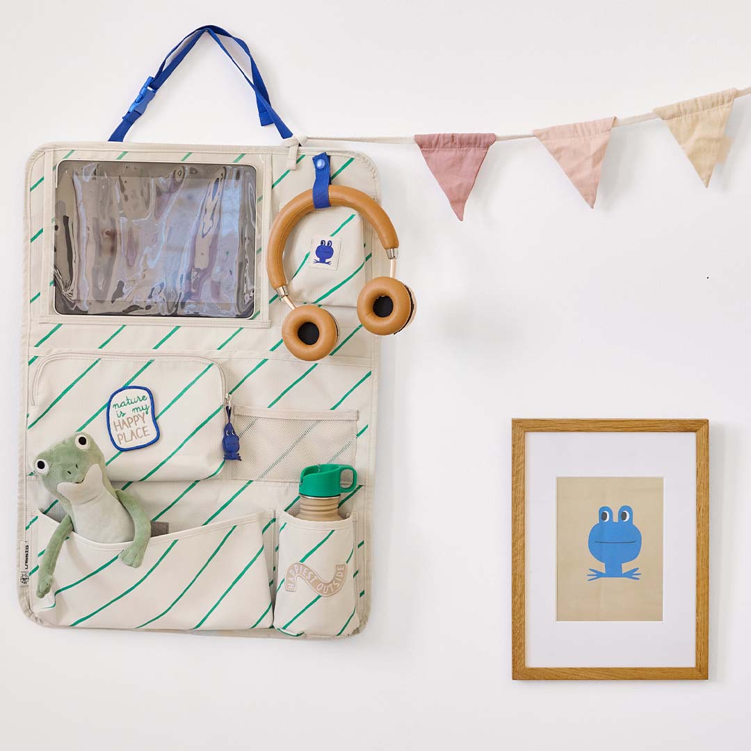 lässig auto organiser happy trails - frog | LAS12040151019 | 2