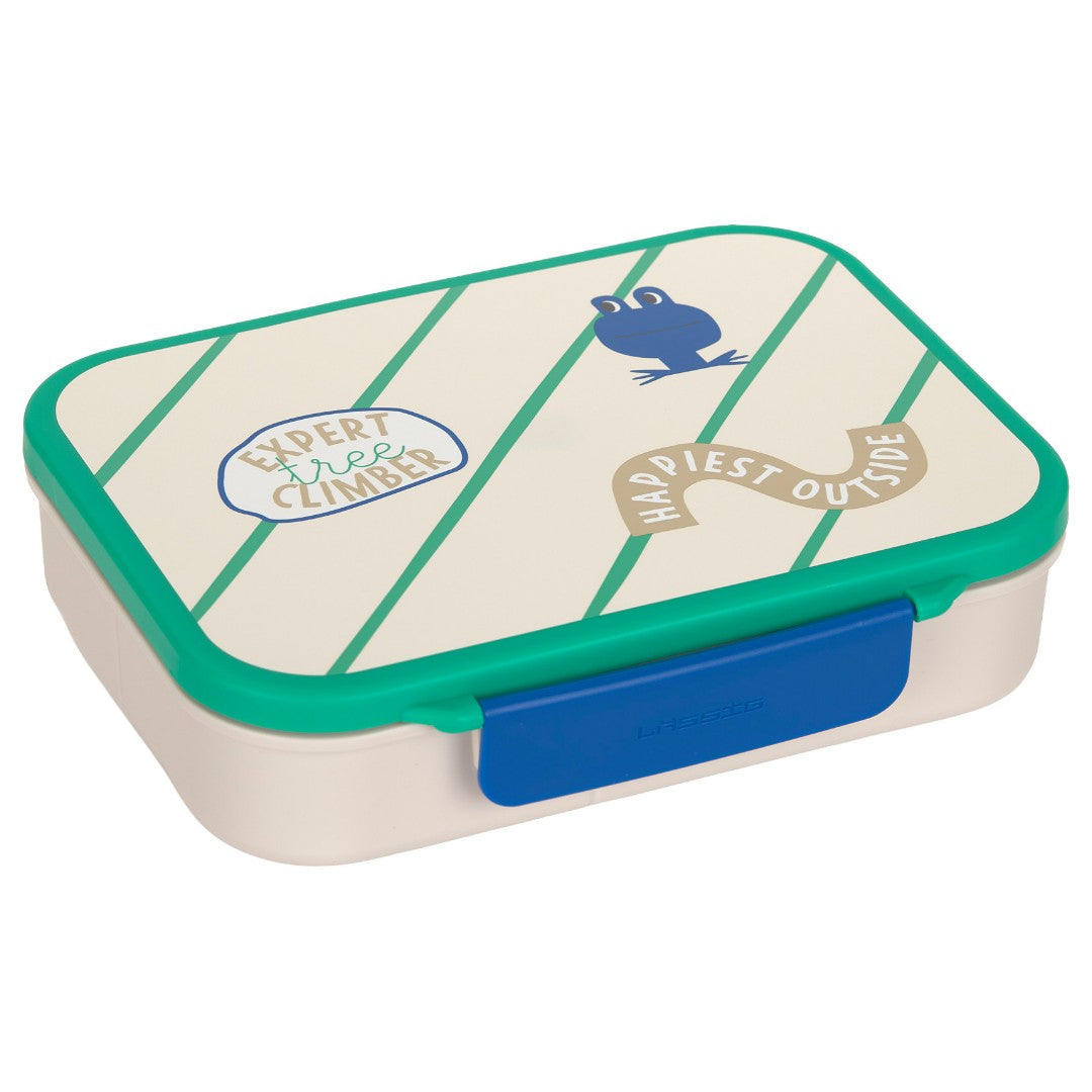 lässig bento-broodtrommel happy trails - frog | LAS12100151019 | 
