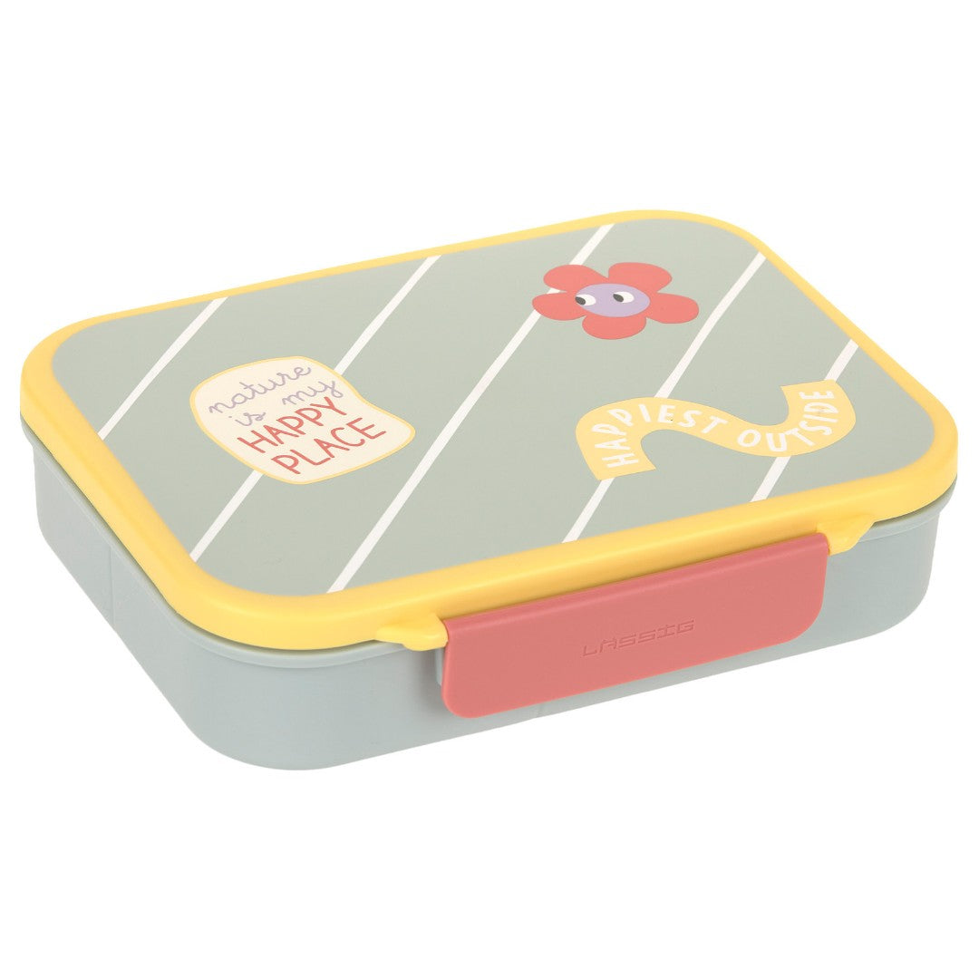 lässig bento-broodtrommel happy trails - flower | LAS12100157050 | 