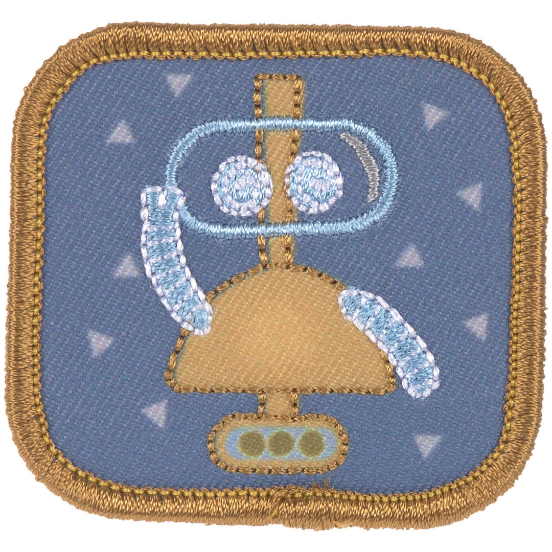 lässig patches little gang - robot - 3st