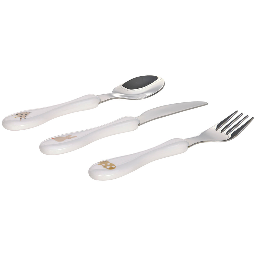 lässig kinderbestek little mateys - spicy orange - 3-delig | LAS1210073856 | 4