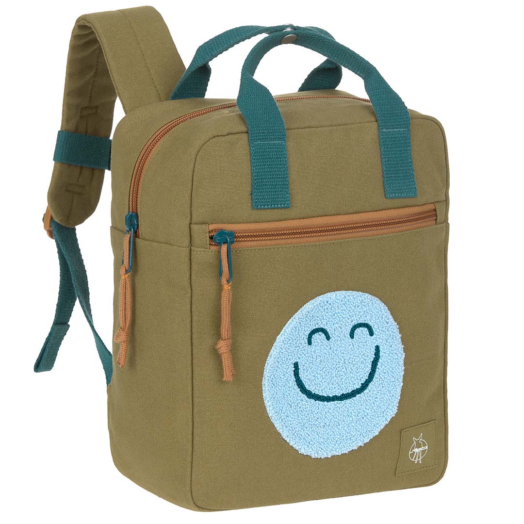 lässig kleuterrugzak small gots - olive - 26 cm