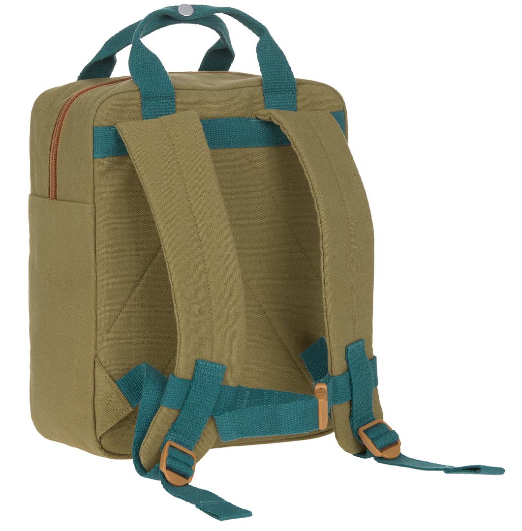 lässig kleuterrugzak small gots - olive - 26 cm