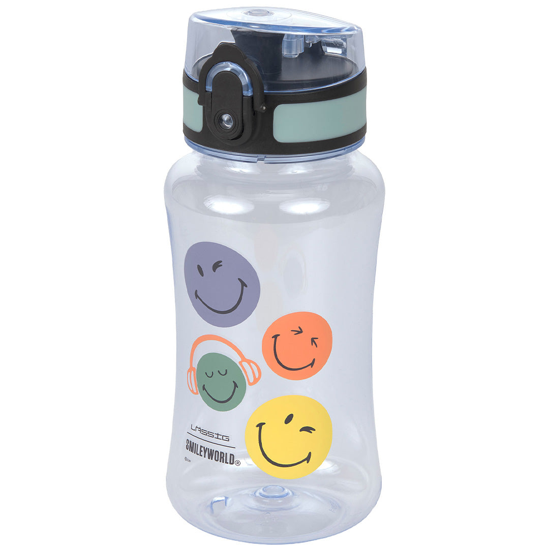 lässig drinkfles smileyworld - blue - 420 ml | 12100181017