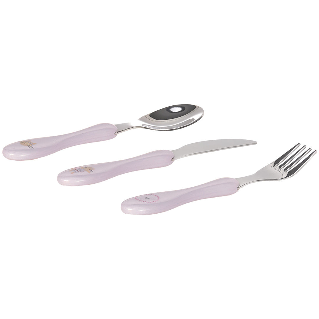 lässig kinderbestek tiny team - cat - 3-delig | LAS12100737043 | 4