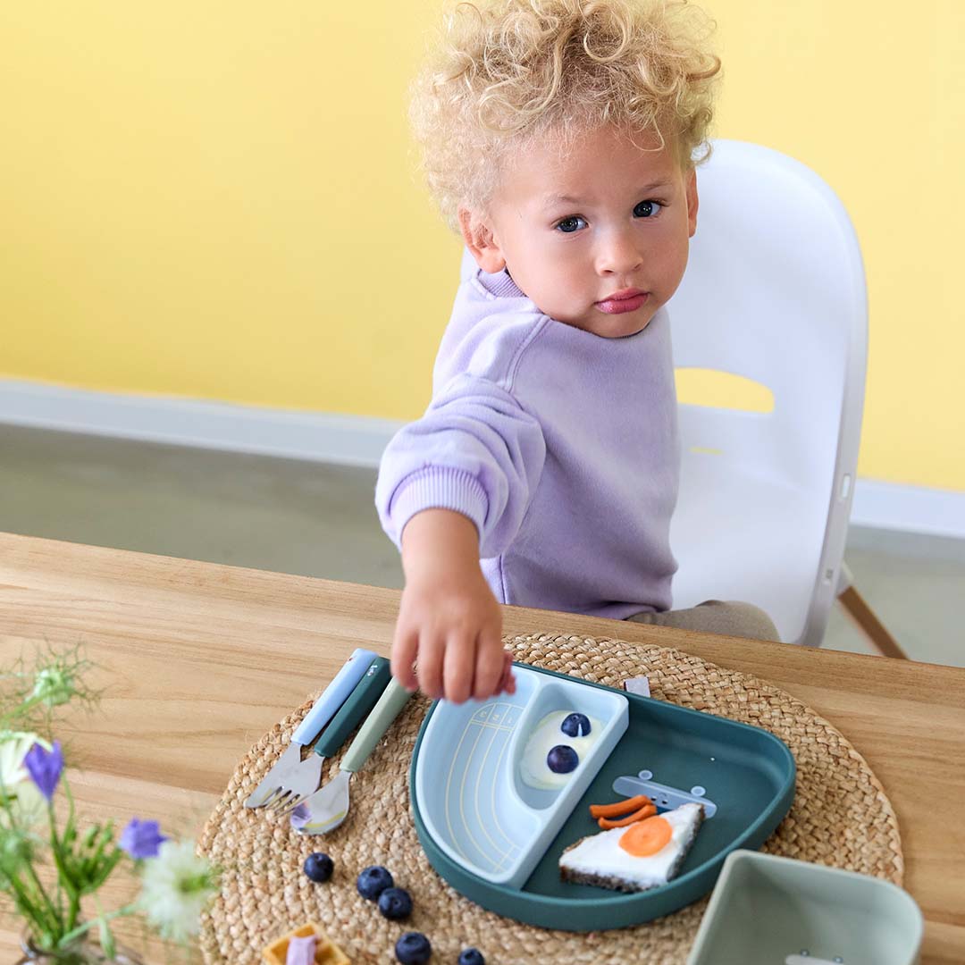 lässig kinderbestek tiny team - dog - 3-delig | LAS12100735025 | 2