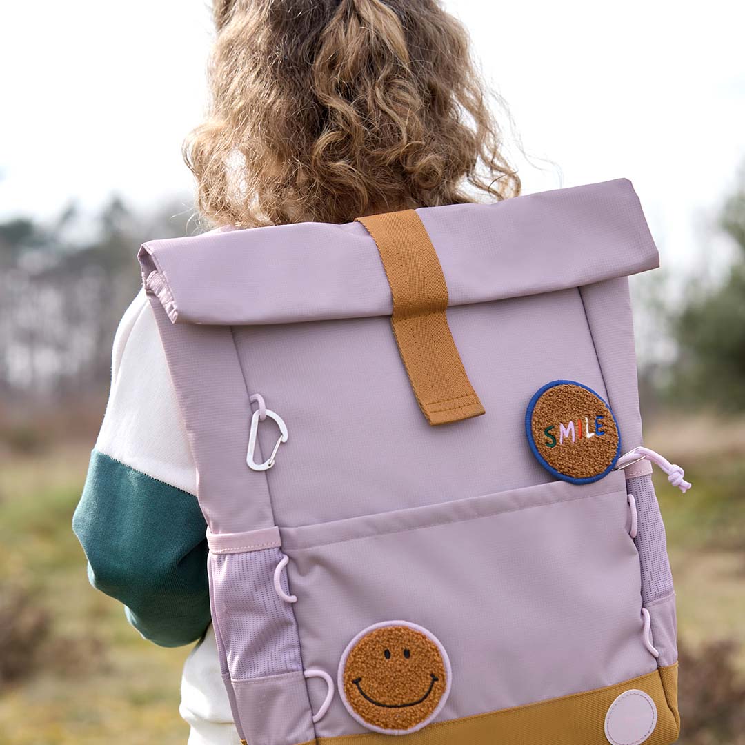 lässig rugzak little gang - lilac - 39 cm