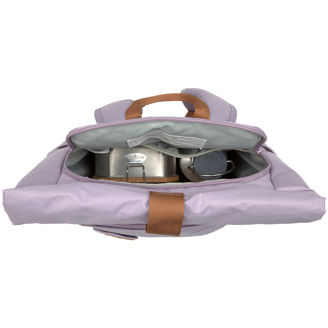 lässig rugzak little gang - lilac - 39 cm