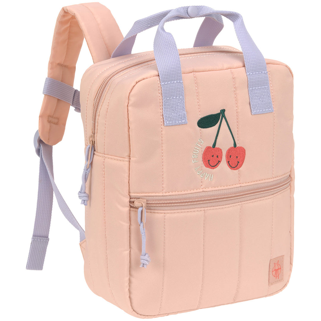 lässig kleuterrugzak little gang - cherry peach - 27 cm