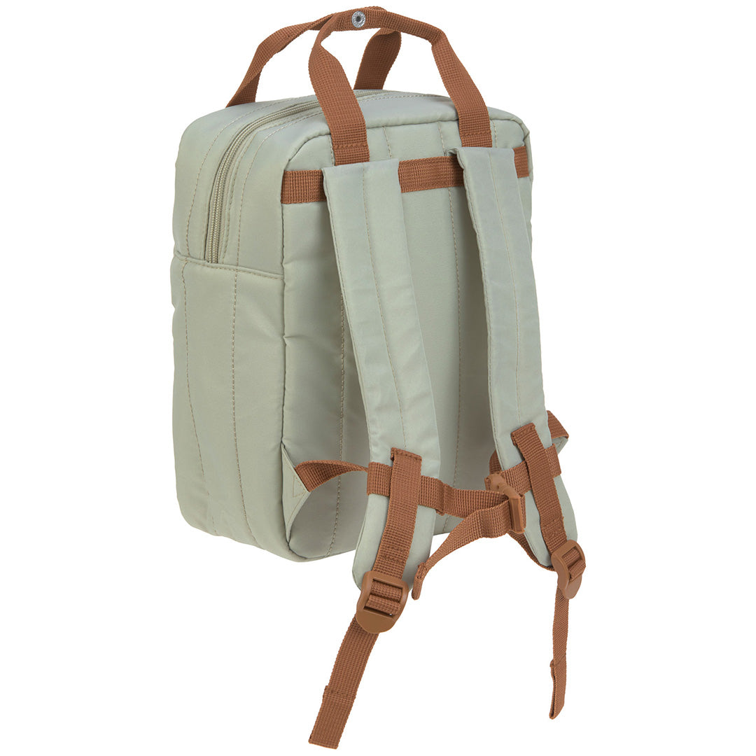 lässig kleuterrugzak little gang - light khaki - 27 cm
